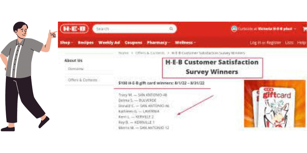 HEB Customer Satisfaction Survey Winners